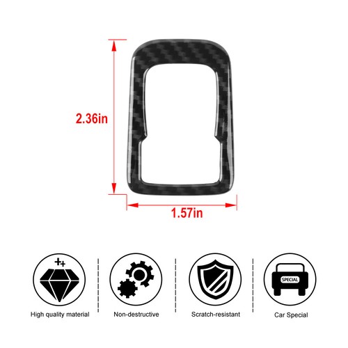Kit de cubierta de tapicería interior de fibra de carbono para Ford Bronco 4 puertas 21+ - Imagen 58 de 406