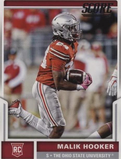 2017 Score Malik Hooker #334 - 1 of 2