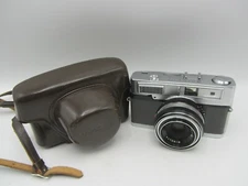 Minolta Rangefinder Unimat 35mm SLR Film Camera Body 45mm F2.8 READ