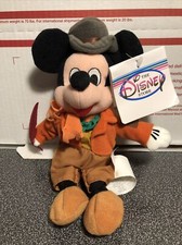New 8" Bob Cratchit Mickey Mouse Bean Bag Plush Exclusively for The Disney Stor