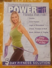 Stephanie Huckabee's Power Fit Fitness that Fits! 2009 - 5 DVDs