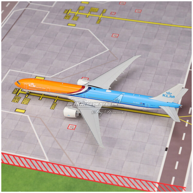 1:400 GeminiJets KLM BOEING B777-300ER Airplane Diecast Plane