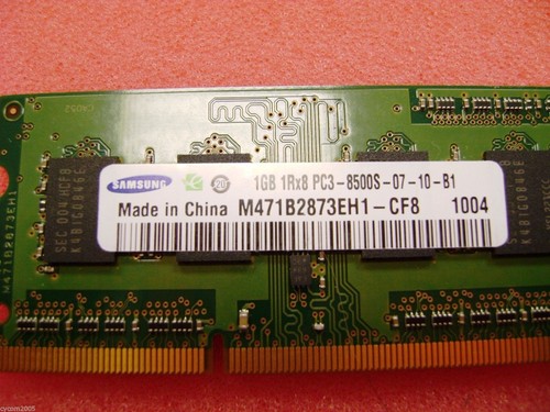 Original P000525730 - Memory, DDR3, 1066, 1GB For Toshiba Laptops * L515-L4010 - Picture 5 of 7