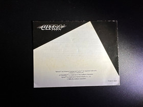 GYRUSS Nintendo NES Manual ONLY - AUTHENTIC!