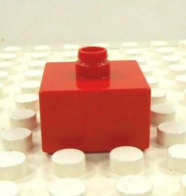 Lego Duplo Item Turntable Swivel Base small (2x2) red BOGO (buy one, get one)