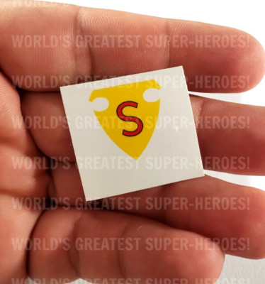 Mego Superman Emblem 1938 1st Appearance Custom Vinyl For WGSH 8'' Action Figure