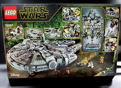 LEGO Star Wars: The Rise of Skywalker Millennium Falcon 75257 Starship Model 