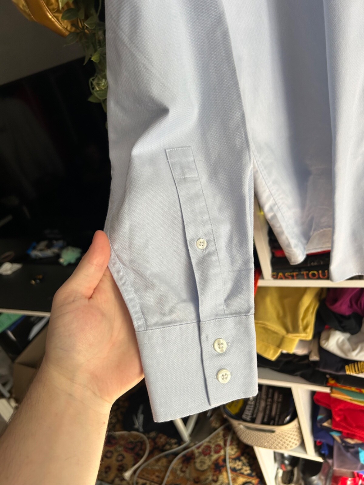 Camicia classica in cotone Yves saint laurent