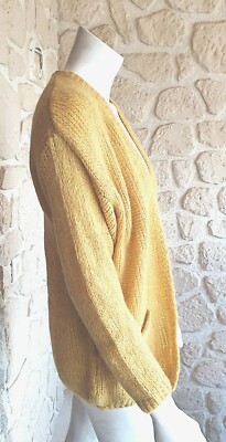 Gilet en maille avec ouverture boutonnée - Marron - - 20.00