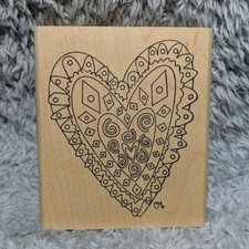 Swirly Stamps Star Mac Wubba Christine Miller Rubber Stamp
