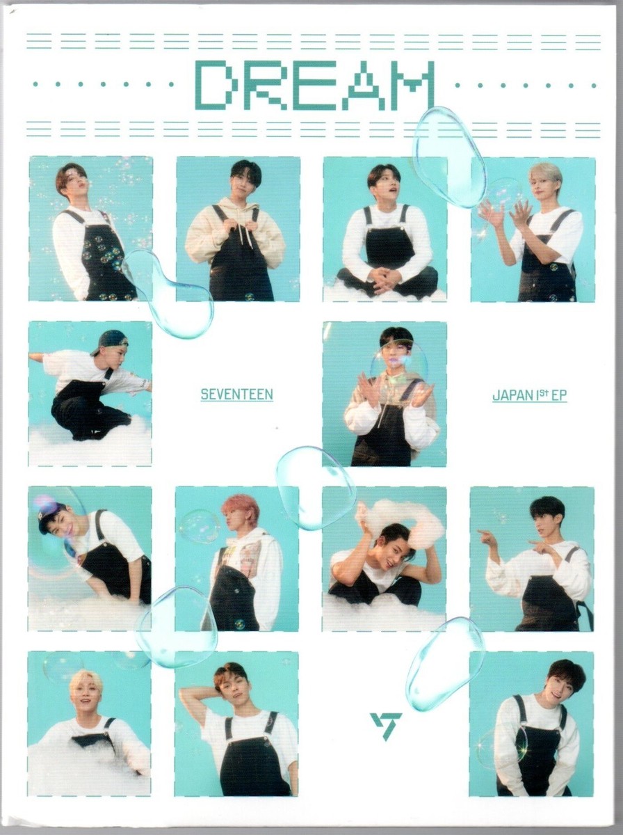SEVENTEEN 未開封　DREAM carat盤　トレカ　Blu-ray SEVENTEEN Japan 1st EP DREAM Carat Edition CD + Blu-ray