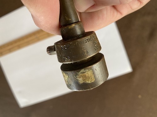 VINTAGE BERNZOMATIC BLOW TORCH TIP WITH COMPANY INSCRIPTION VISBLE LOOK! - Picture 5 of 6