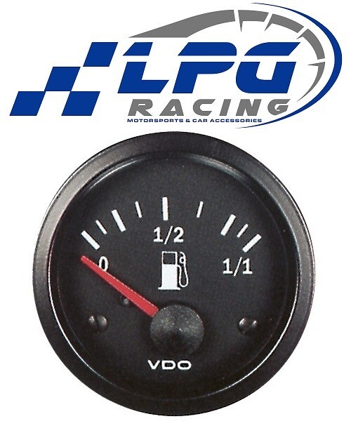 Indicateur Niveau Carburant VDO - Compatible Nombreux Véhicules, Diamètre 52 Mm, Montage Par Goujon
