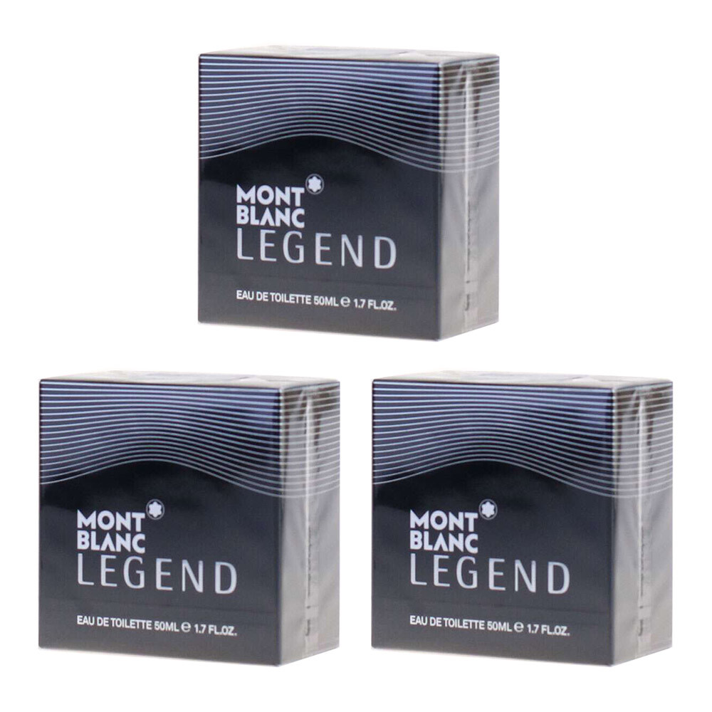 Montblanc Legend EDT - Eau de Toilette 50ml - 3x