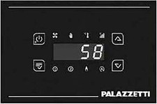 Palazzetti Termoregolatore Digitale Glass Vetro con Comandi a Sfioramento Sfioro