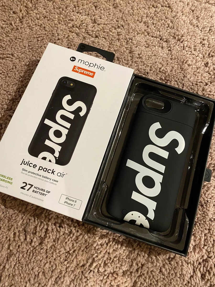 Supreme Black iPhone 7 Plus Case