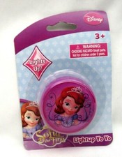 Disney Sofia the First Princess Purple String Light-Up Yo Yo -Brand New Factory 