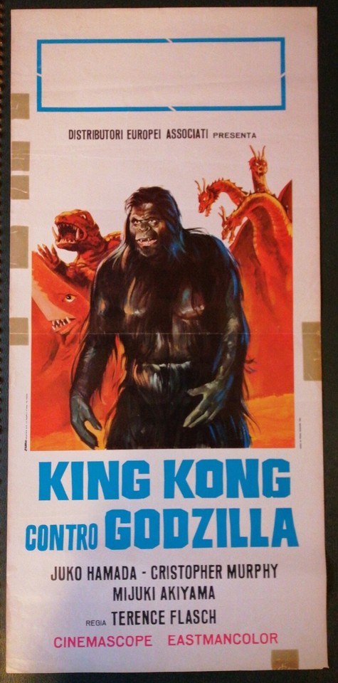Locandina di King Kong contro Godzilla (1969)