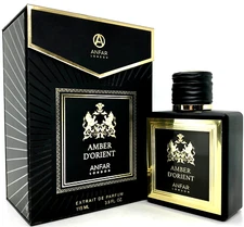 ANFAR LONDON AMBER D'ORIENT EXTRAIT DE PARFUM SPRAY UNISEX 3.9 Oz / 115 ml