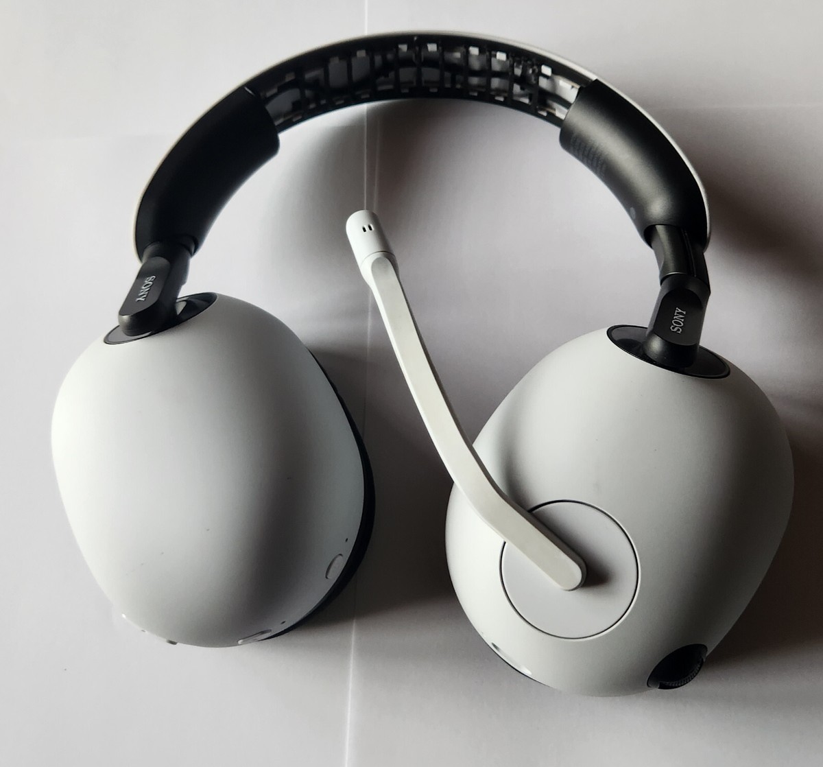 White Sony INZONE H7 Wireless Gaming Headset WHG700 - Works