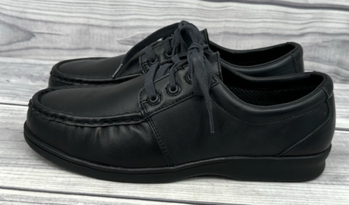 FLORSHEIM WORK STEEL TOE SLIP / OIL RESISTANT ESD LEATHER WORK SHOES Men's 10 W