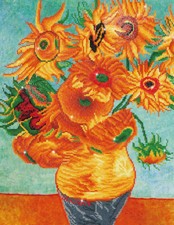 Diamond Dotz Complete Diamond Facet Art Kit Sunflowers (Van Gogh)