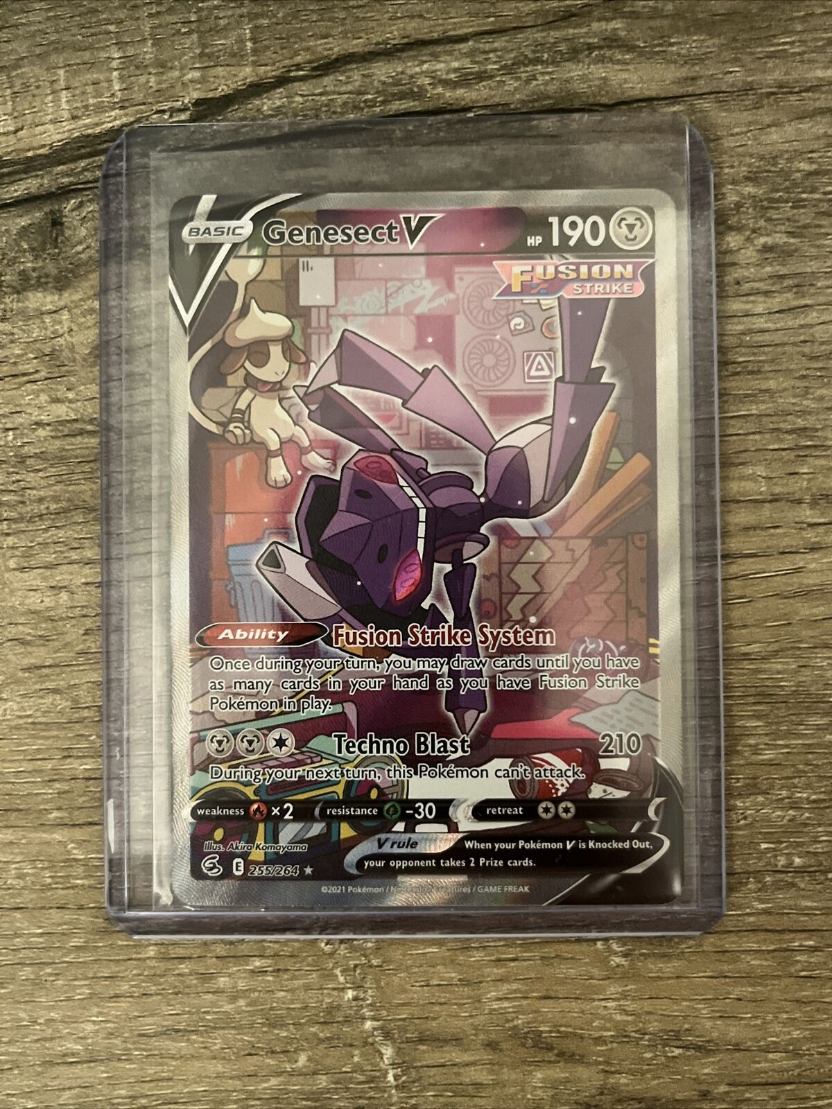 Genesect V Alternate Art - 255/264 - Fusion Strike – Card Cavern