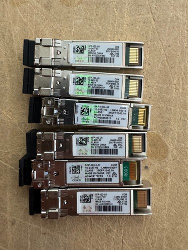 HOLOGRAM Genuine Cisco SFP-10G-LR 10-2457-02 V02 10GBASE-LR SFP+ TRANSCEIVER