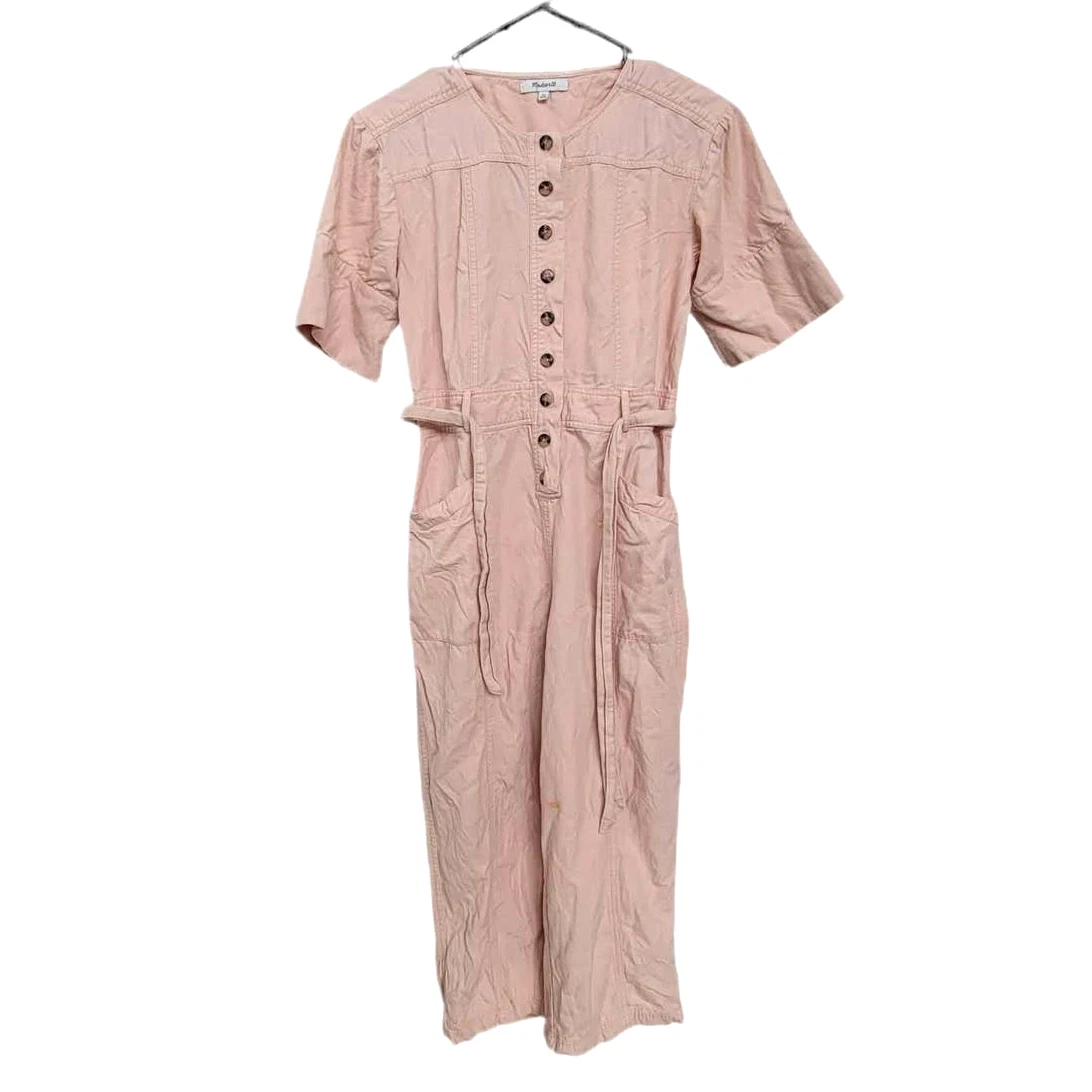 Madewell topstitched coverall jumpsuit hotsell