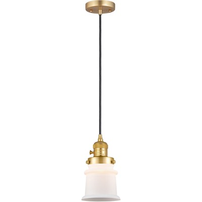 Innovations Lighting 201CSW-SG-G181S-LED Franklin Restoration Canton Satin Gold