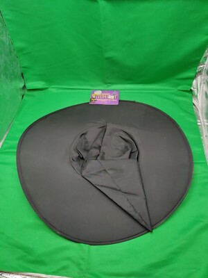 Classic Black Witch Hat Age 5+ Halloween Costume Dress Up 1995 Paper Magic 18'' 