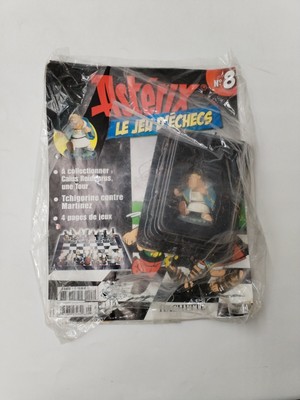 Asterix The Chess Game Hachette Plastoy Caius Roideprus N 8 Black Tower Paper