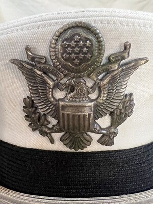 BANCROFT Military Caps アメリカ軍　制帽 BANCROFT “U.S. MILITARY OFFICERS DRESS HAT CAP W/ INSIGNIA - SZ. 7