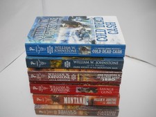 Lot of 6 paperbacks by W.W. Johnston ~ G/VG , no duds~ Ships boxed