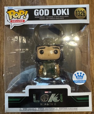 Funko pop GOD LOKI ゴッド　ロキ Funko Pop! Deluxe God Loki 1326 Loki Season 2 Vinyl Figure | eBay