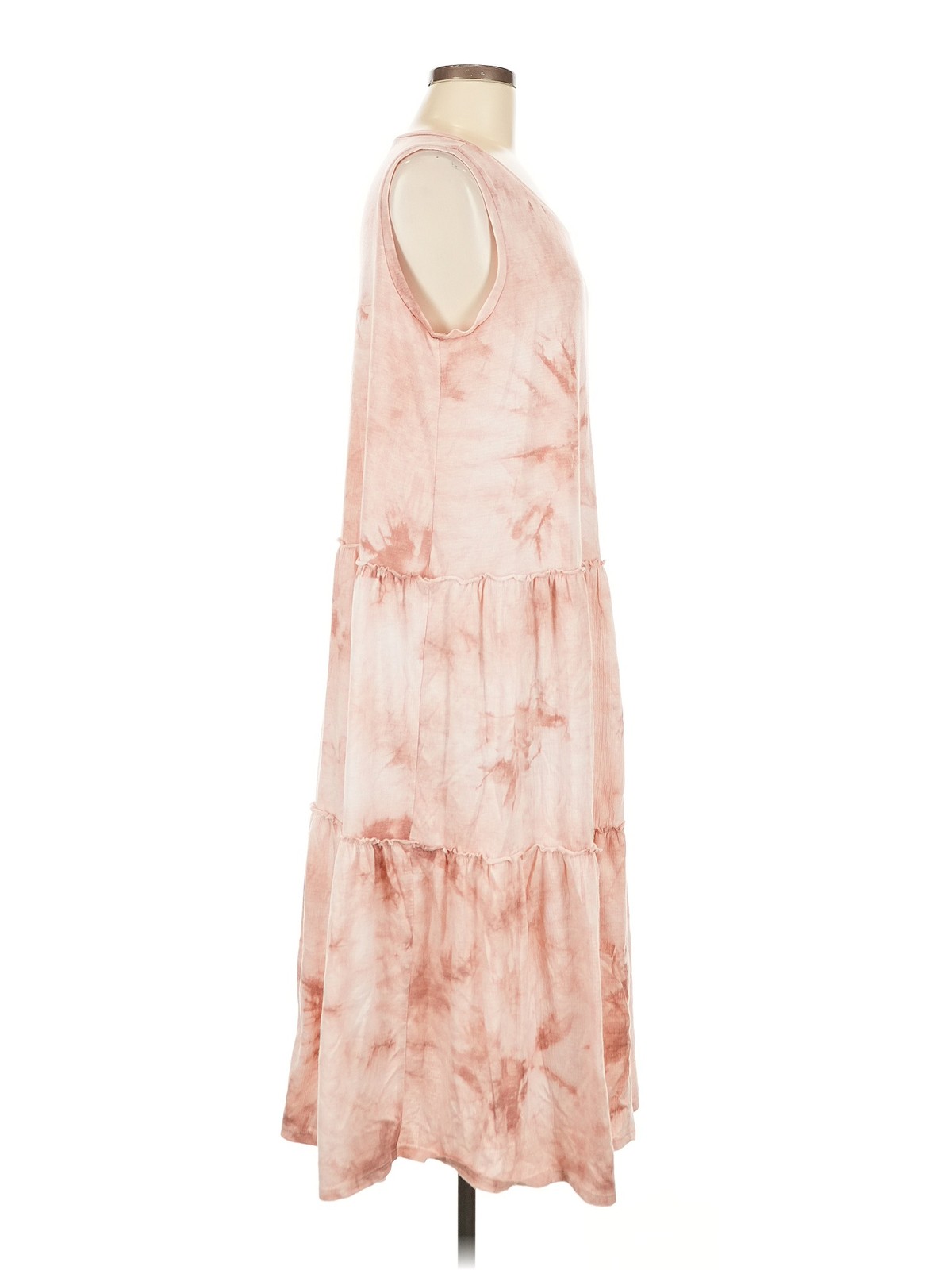 Ava James Women Pink Casual Dress M - image 3