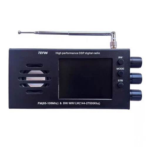 TEF6686 FM(65108Mhz)&SWMWLW(14427000Khz) Radio Receiver Built in Speakers