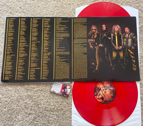 Stryper The Final Battle Red VINYL 2 LP Set Limited Gatefold Cover SAVE 10% + - Picture 3 of 3