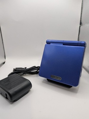 Nintendo Gameboy Advance SP AGS-001 - Cobalt Blue - Tested & Works - Screen Spot