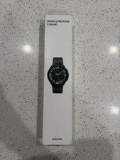 New, Samsung Galaxy Watch6 Classic SM-R960 47mm Stainless Steel Case Black Band