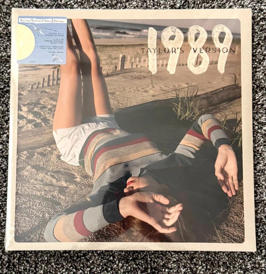Taylor Swift 1989 Set-  5 NEW SEALED vinyl All 4 color variants Taylors Version - Image 4 of 4