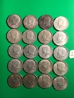Lot of 20 (1965-1969)  40% Silver Kennedy Half Dollars - $10 Face Value