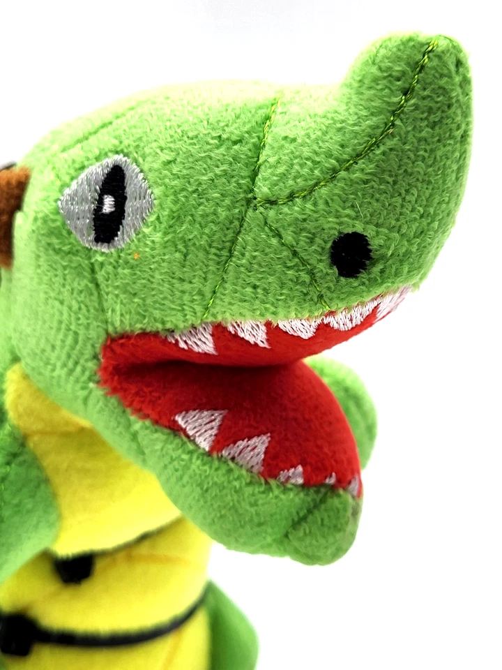 Juguete de peluche flotante para perro Tuffy Mighty Jr Dragon remolcador y agitador 9" Foto 3 de 4