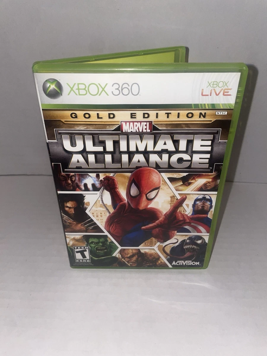 Marvel: Ultimate Alliance Microsoft Xbox 360 Video Games for sale