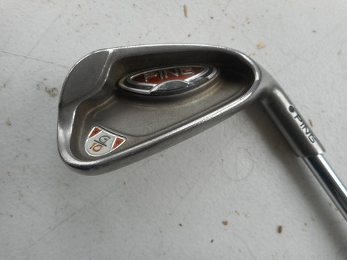 Ping G10 8 Iron Black Dot RH 36.5" Steel AWT R Flex Shaft Orig. Ping Grip Nice! - Picture 13 of 14