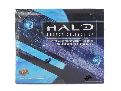 #ad #ad 2023 Upper Deck Halo: Legacy Collection Trading Cards Hobby Box $167.95