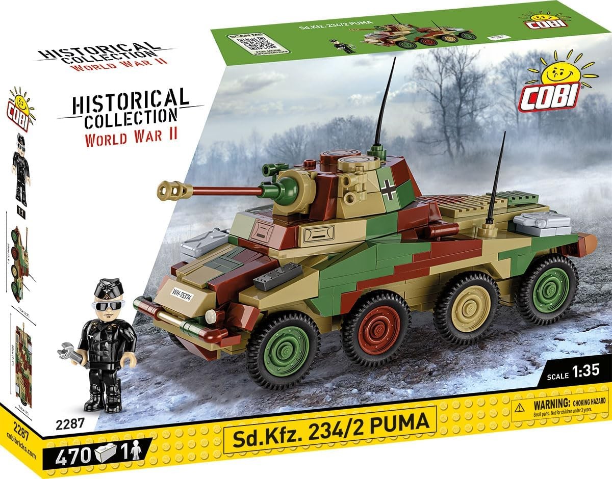 COBI, Carbone SD.KFZ 234/2 PUMA - 470 pz., 1/35,  COB2287