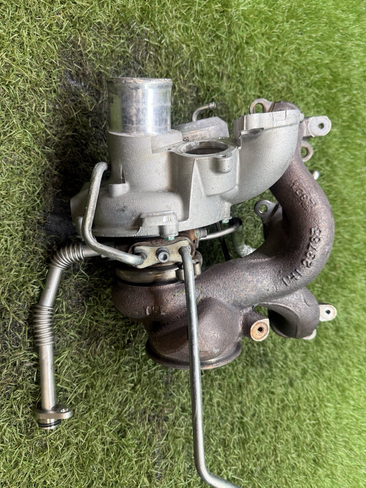2014-2020 MASERATI QUATTROPORTE Left Turbo Charger Manifold OEM 43K MILES