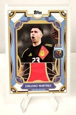 Topps Argentinia Team Set 2024 Emiliano Martinez Playerworn Patch