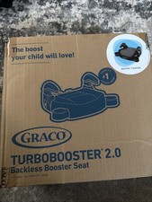 Graco TurboBooster 2.0 Backless Booster Car Seat, Denton New in Box